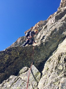 Alpinisme : ascension pilier nord-est des Bans