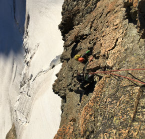 Alpinisme : ascension pilier nord-est des Bans